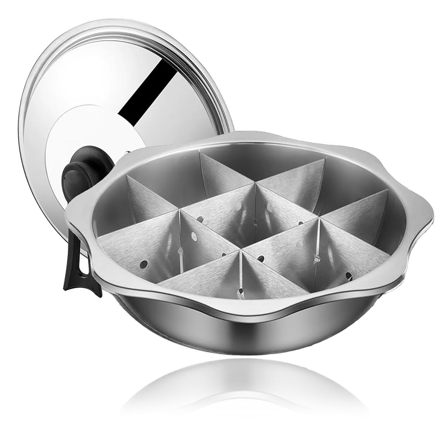 ステンレス製　おでん鍋　蓋付き Amazon | おでん 鍋 家庭用 蓋付き おでん 仕切り 鍋料理